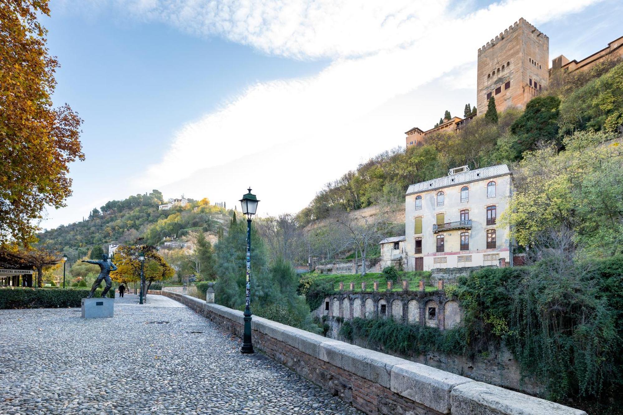 Frente A La Alhambra Lejlighed Granada Eksteriør billede